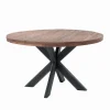 Découvrez Nos Meubles En Teck|Tables|Cocktail Scandinave Table ronde teck & métal MALAY