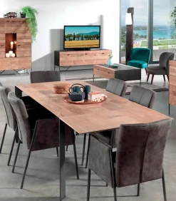 Découvrez Nos Meubles En Teck|Tables|Cocktail Scandinave Table teck recyclé pieds métal VALMO