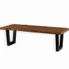 Découvrez Nos Meubles En Teck|Tables|Cocktail Scandinave Table teck recyclé pieds métal WOOD
