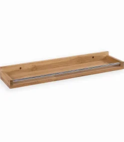 Etagères & Colonnes|Cocktail Scandinave Tablette murale en bois huilé