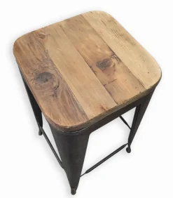 Chaises De Bar|Chaises De Bar|Cocktail Scandinave Tabouret de bar métal et bois STORGARD
