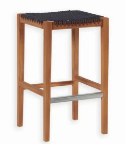 Découvrez Nos Meubles En Teck|Fauteuils & Chaises De Jardin|Cocktail Scandinave Tabouret haut VERIA