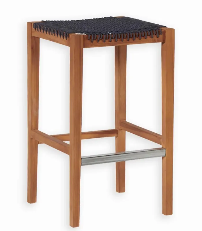 Découvrez Nos Meubles En Teck|Fauteuils & Chaises De Jardin|Cocktail Scandinave Tabouret haut VERIA