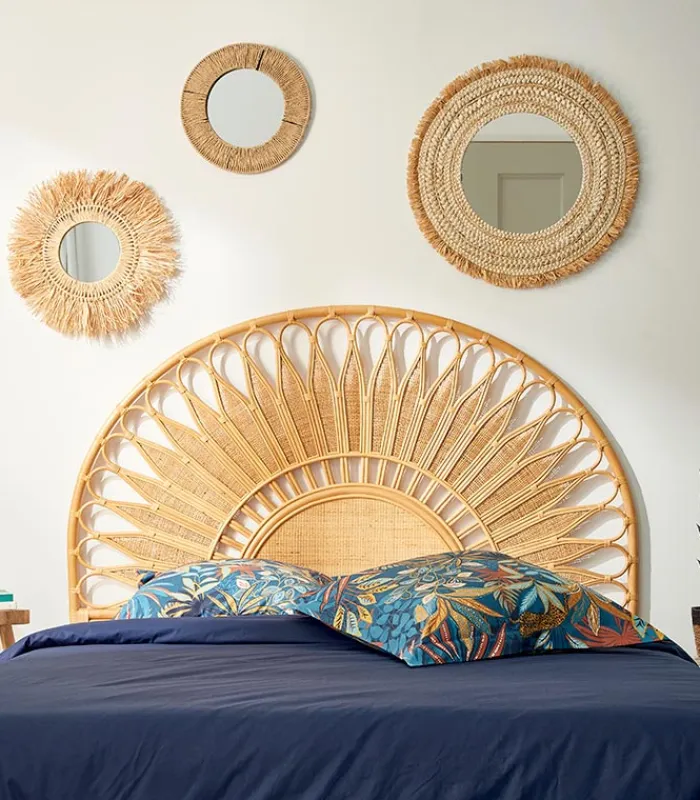 Têtes De Lit|Cocktail Scandinave Tête de lit rotin MANDALA