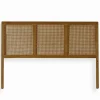Découvrez Nos Meubles En Teck|Têtes De Lit|Cocktail Scandinave Tête de lit teck et rotin BENOA