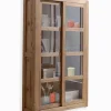 Vitrines & Enfilades|Cocktail Scandinave Vitrine pin massif ciré MOVING